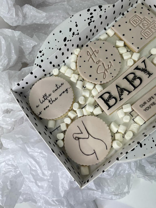 Baby Shower Biscuit Box