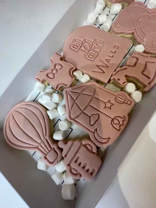 Baby Shower Biscuit Box